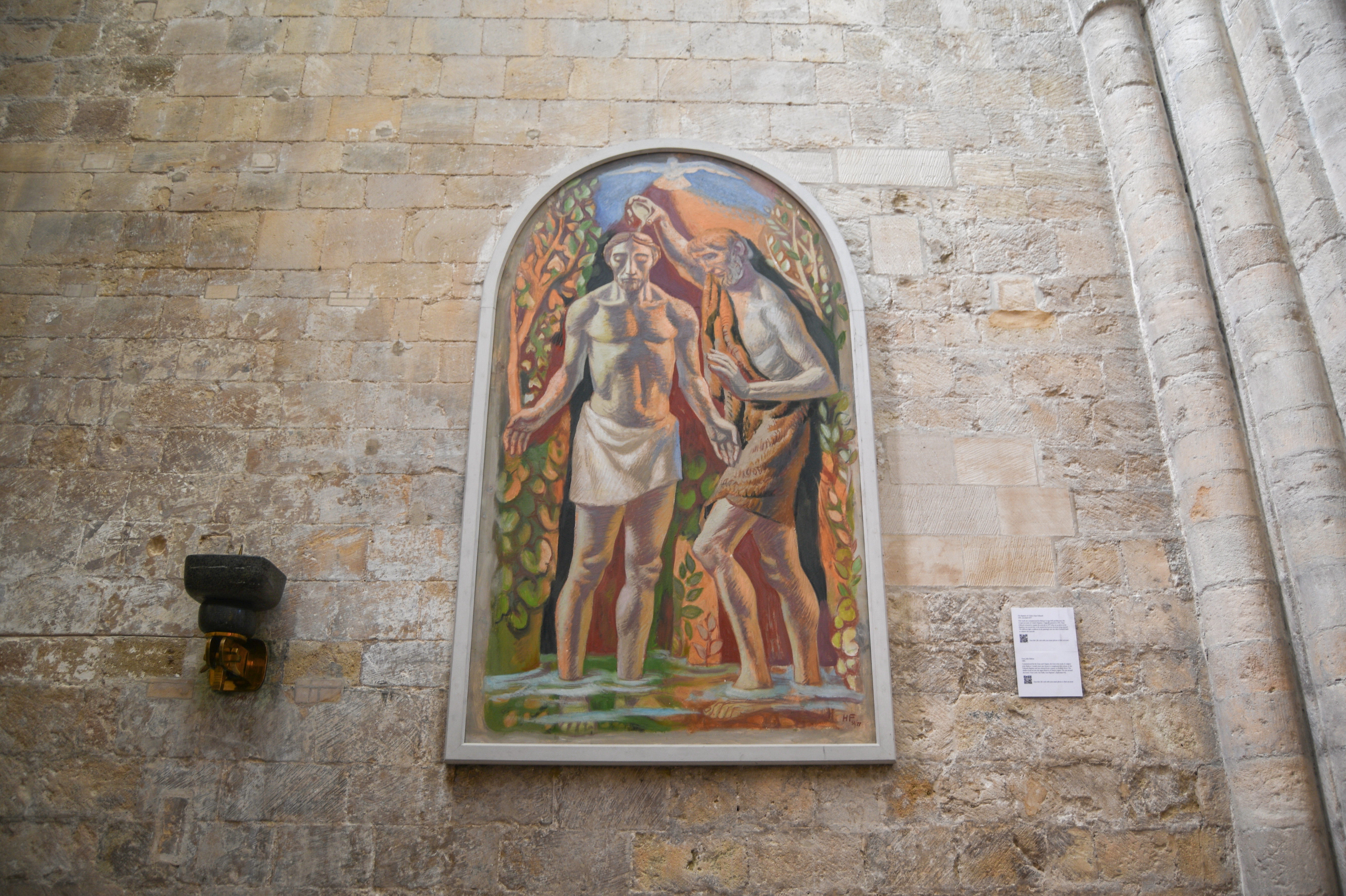 Baptism of Christ (Hans Feibusch, 1951)