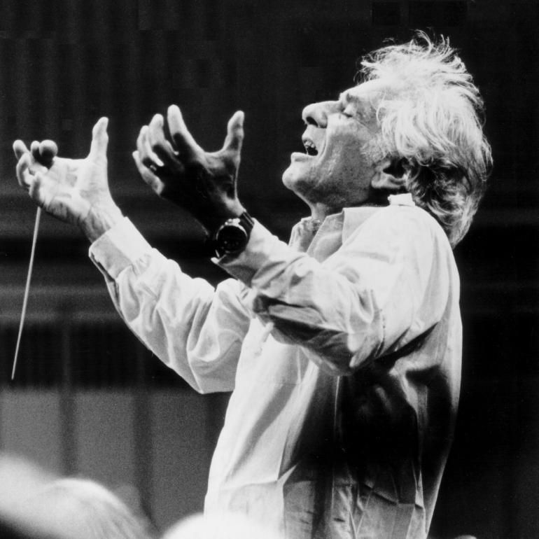 Leonard Bernstein by Paul de Hueck, Courtesy of the Leonard Bernstein Office