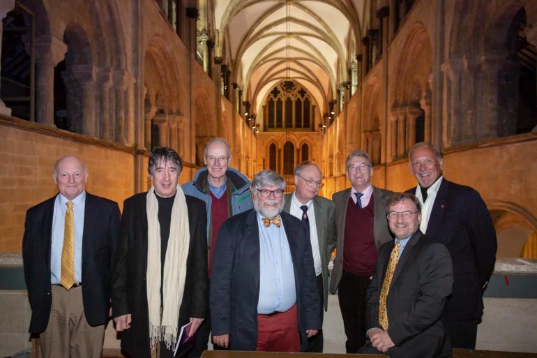 Choristers reunited, pictured in 2018 (Bill Wyatt)