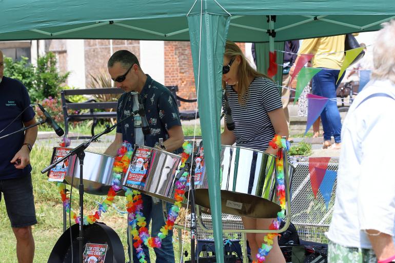 Steel Pan Duo at TrinityFest