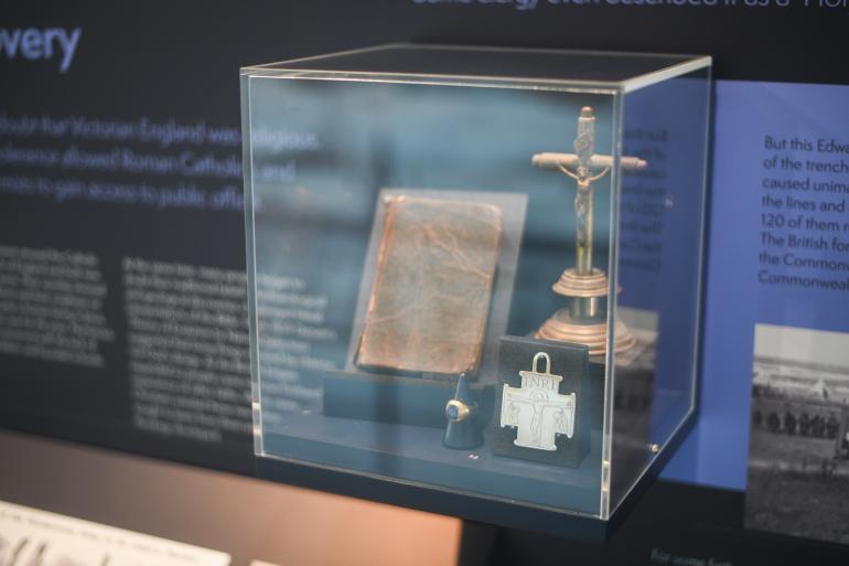 Bishop Bell exhibition artefacts 