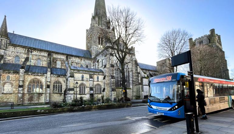 Chichester Cathedral Bus Stop